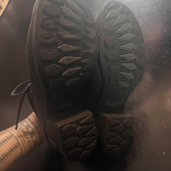 Merrell Women's Chateau Mid Lace Waterproof Snow Boot - Picture 2 of 5